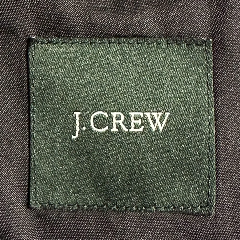 J.CREW Vintage Mens 42R Gray Wool Blazer Sport Coat 3 Button Jacket 1 Vent